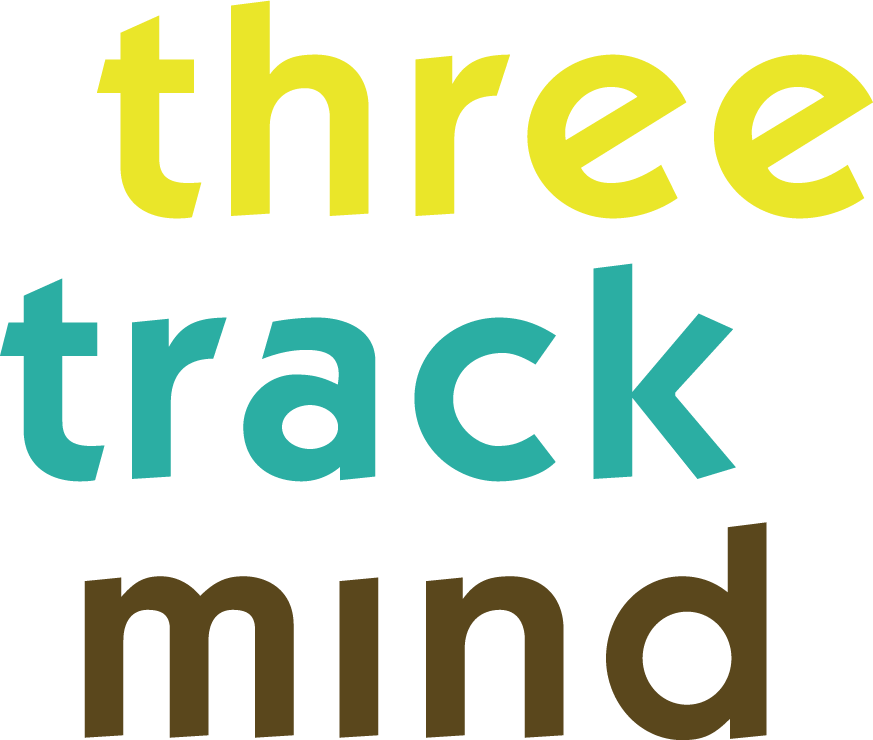 Three Track Mind Design & Marketing Logo